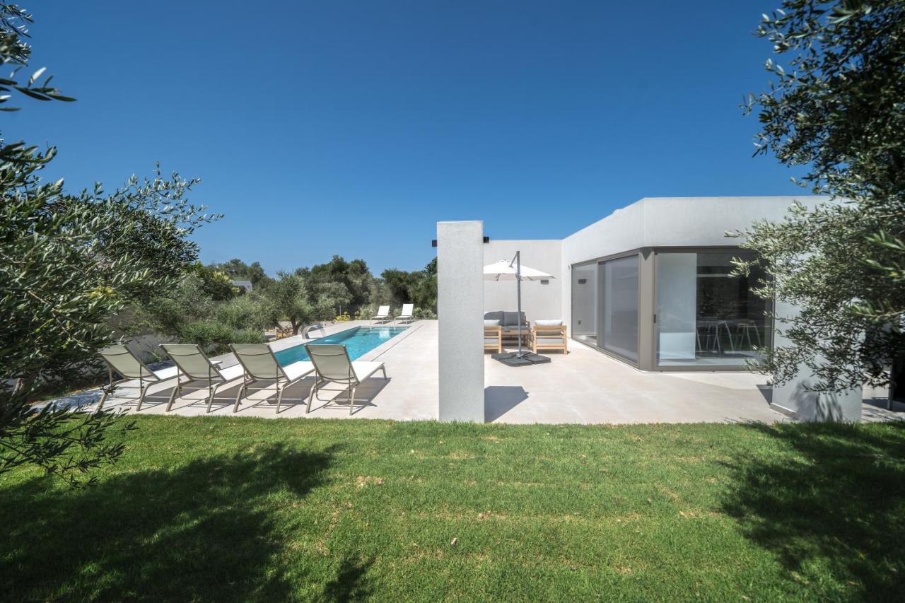Villa Vivian Heated Private Swimming Pool & Jacuzzi Georgioupoli Exterior foto