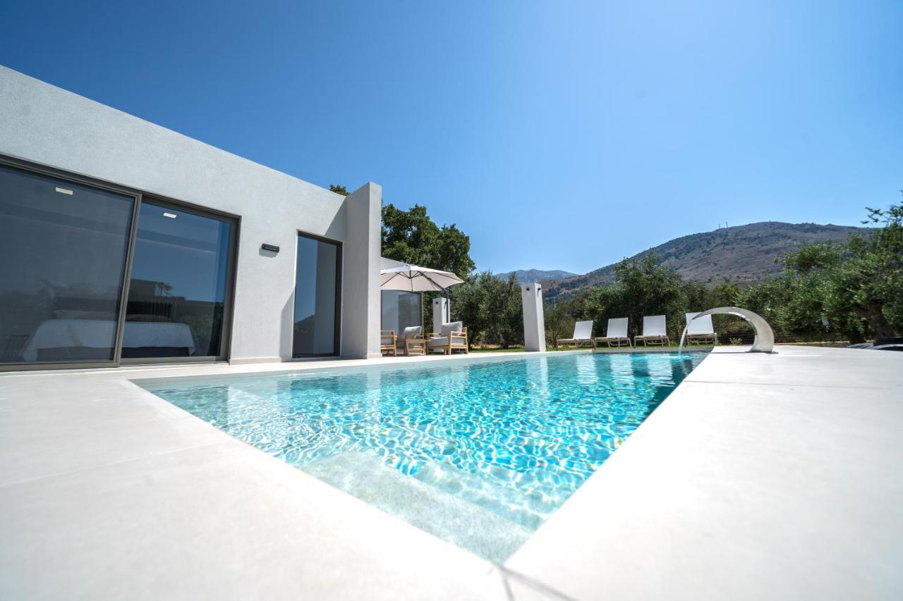 Villa Vivian Heated Private Swimming Pool & Jacuzzi Georgioupoli Exterior foto