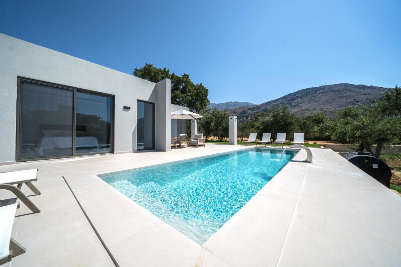 Villa Vivian Heated Private Swimming Pool & Jacuzzi Georgioupoli Exterior foto
