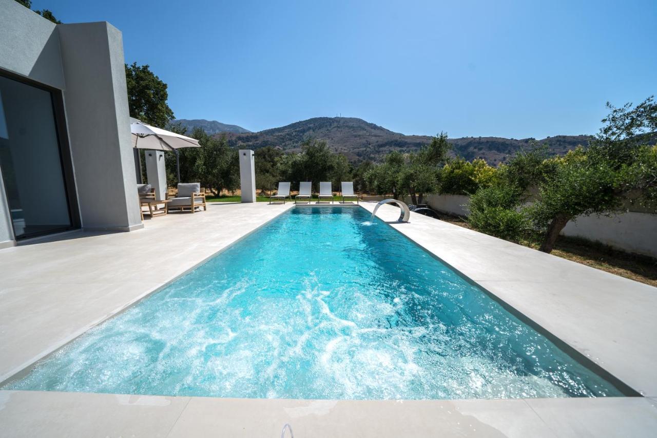 Villa Vivian Heated Private Swimming Pool & Jacuzzi Georgioupoli Exterior foto